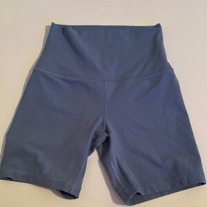 lululemon athletica Blue Bike Shorts